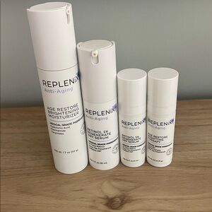 Replenix Retinol 2x & 5x Regenerate Dry Serum, Age Restore Brightening & Therapy